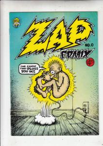 Zap #0 (Oct-67) VF/NM High-Grade Whiteman, Mr. Natural, Itzy and Bitsy