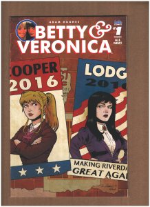 Betty & Veronica #1 Archie Comics 2016 Adam Hughes, Variant N Isaacs NM- 9.2