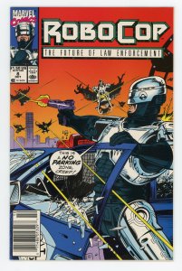 RoboCop #8 Alan Grant Lee Sullivan Newsstand NM