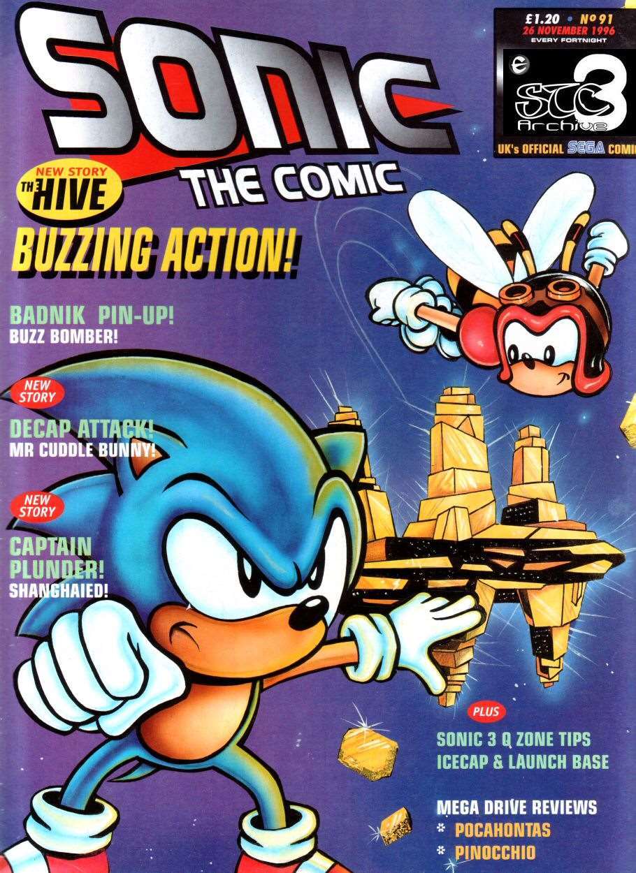  Sonic the Comic #54 FN ; Fleetway Quality comic book