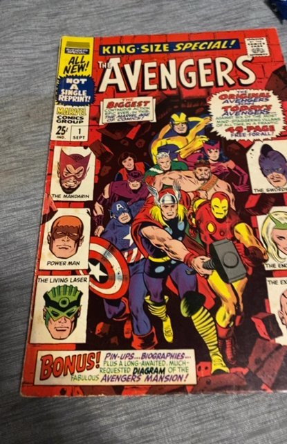 The Avengers Annual #1 (1967)master of crime