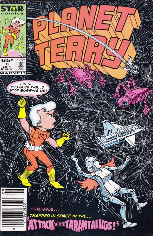 Planet Terry #6 (Newsstand) VF; Marvel/Star | Marvel - we combine shipping 