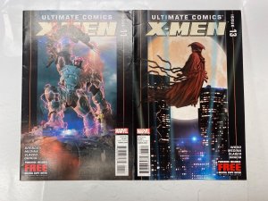4 MARVEL comic books Ultimate Comics X-Men #11 13 Wolverine X-Men #5 8 23 KM19