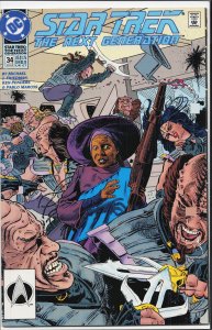 Star Trek: The Next Generation #34 (1992) Star Trek: The Next Generation