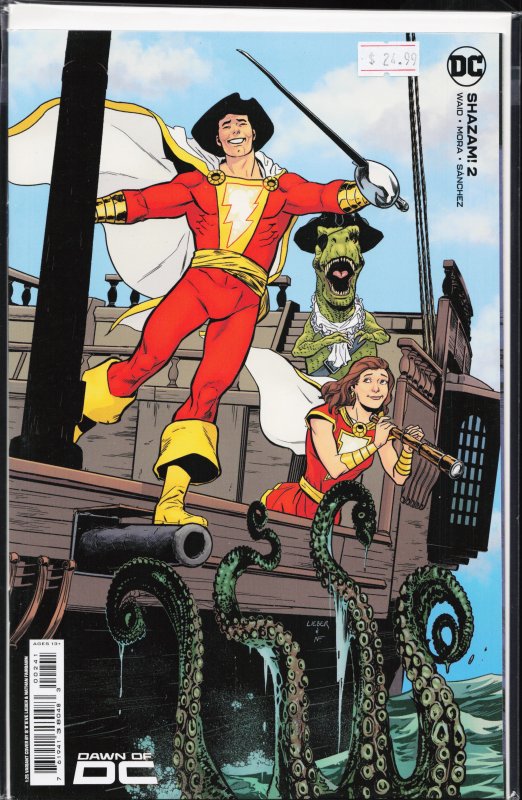 Shazam! #2 Lieber Cover (2023) Captain Marvel / Shazam!