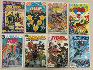 Teen Titans comic lot Specials + ANN 19 diff