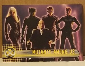 2000 X-Men the Movie Promo Card