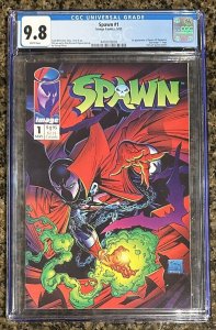 Spawn #1 - Todd McFarlane - Image 1992 - KEY ISSUE:  Premiere Issue - CGC 9.8