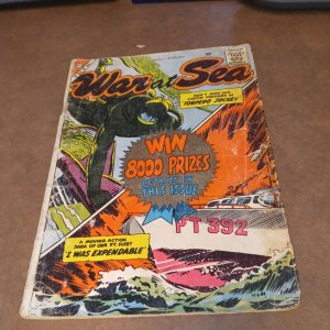 War at Sea #23 charlton comics 1957 silver age navy army fightin