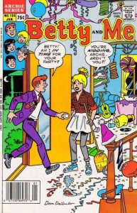 Betty And Me #155 VF/NM ; Archie | Crossdressing Story