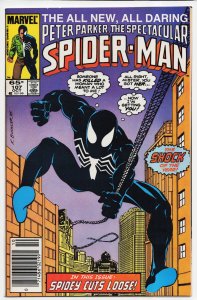 The Spectacular Spider-Man #107 (1985) Spider-Man [Key Issue]