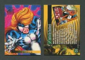 1995 Flair Marvel Annual Card #134 (Spider Woman)  MINT