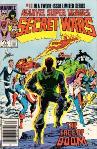 Marvel Super Heroes Secret Wars #11 (Newsstand) VG ; Marvel | low grade comic Do