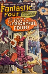 Fantastic Four #36 (1965)The evil of frightful four lower grade
