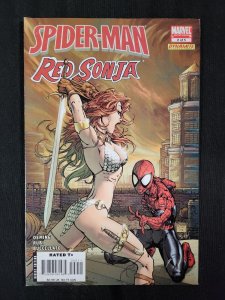 Spider-Man / Red Sonja 5PC #1-5 - Michael Turner Covers/ Complete (8.0/8.5) 2007