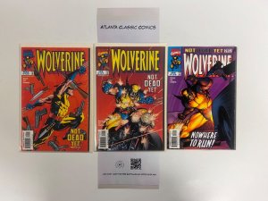 3 Wolverine Marvel Comic Books # 120 121 122 Avengers Spiderman Thor 46 SM5