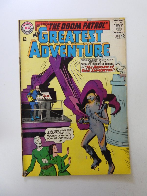 My Greatest Adventure #84 (1963) VG/FN condition