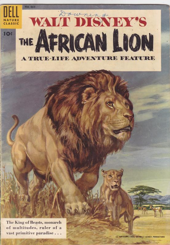 Four Color #665 Walt Disney's African Lion