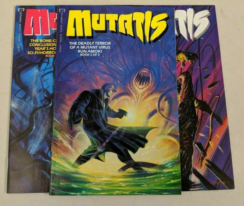 Mutatis  #1-3 1 2 3 (Epic 1992) Dan Abnett Andy Lanning John Higgins - (8.5+) 