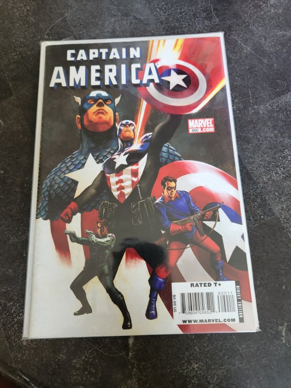 Captain America #600 Direct Edition (2009) ALEX ROSS COVER