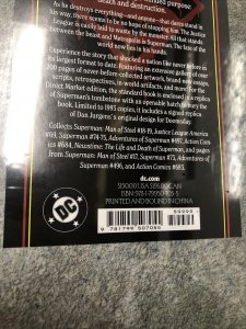 Absolute Death Of Superman (2026) DC Hardcover HC • DM Direct Market Tombstone