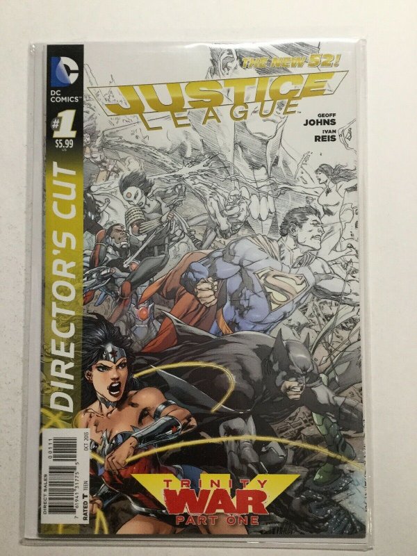 Justice League 1 Near Mint Nm DC Comics New 52