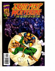 6 Marvel Comic Books Wolverine Iron Fist # 1 2 3 4 Iron Man Iron Age # 1 2 GM15