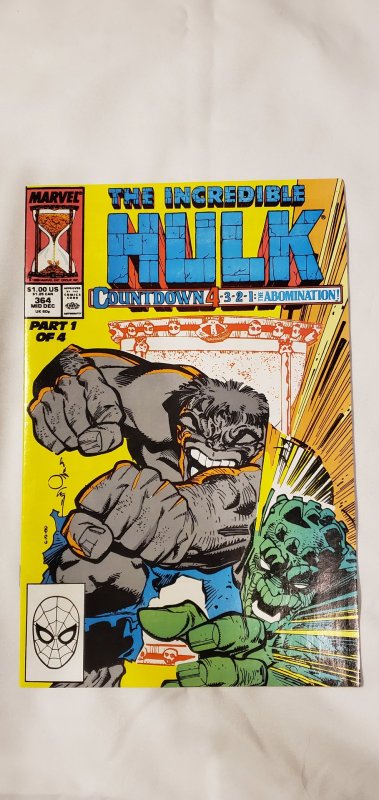 Incredible Hulk #364 - NM - Marvel 1989