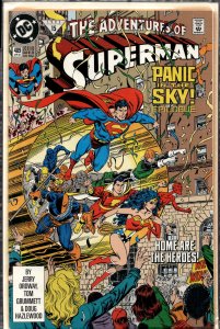 Adventures of Superman #489 (1992) Superman