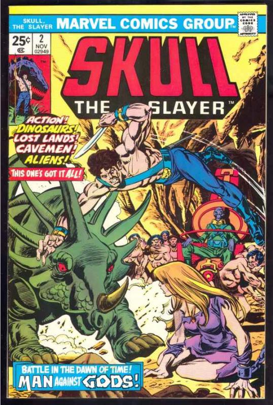 Skull the Slayer #2 (Nov-75) NM- High-Grade Skull the Slayer