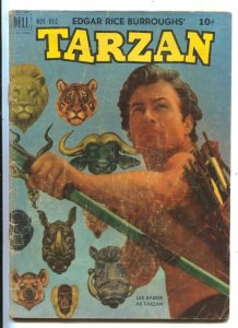 Tarzan #18 1950- Edgar Rice Burroughs- Lex Barker photo cover- Jesse Marsh ar...