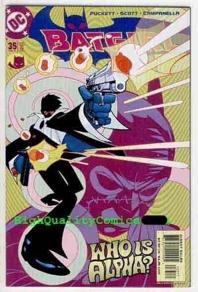 BATGIRL #35, NM+, Good Girl, Alpha, Robert Campanella 2000 2003 more BG in store