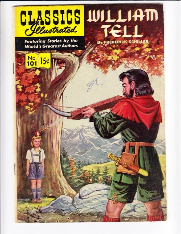 Classics Illustrated #101 (Nov-52) VG/FN Mid-Grade William Tell