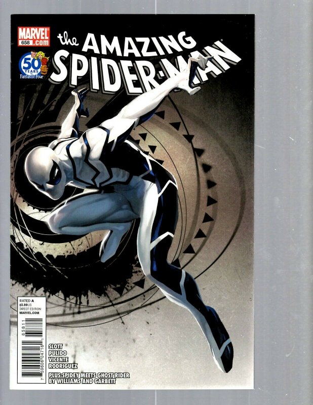 12 Comic Amazing Spider-Man 658 659 660 661 662 667 668 669 670 671 672 673 J448