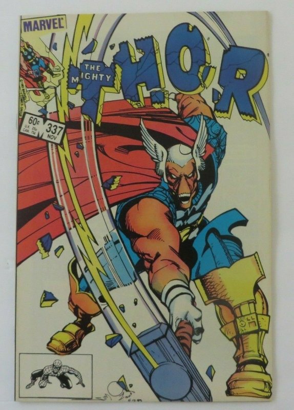 Thor #337 VF+ Key Issue 1st Appearance Beta Ray Bill 1st Print Marvel Comic 1983