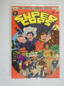 Super Cops #1 5.0 VG FN (1974 Red Circle)