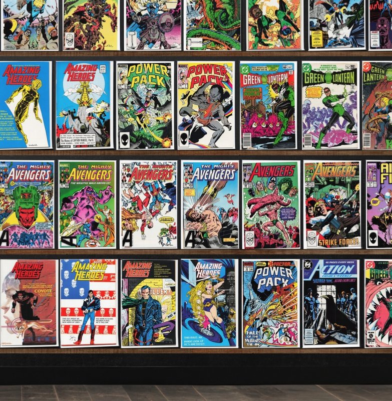 Huge Lot 140+ Comics with Power Pack, Green Lantern, The Avengers & More!
