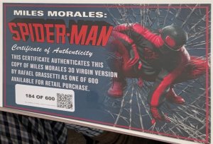 Miles Morales: Spider-Man #30 Rafael Grassetti Trade/Virgin/NYCC Variant SET COA