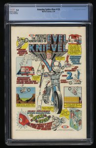 Amazing Spider-Man #129 CGC VF- 7.5 White Pages 1st Appearance Punisher!