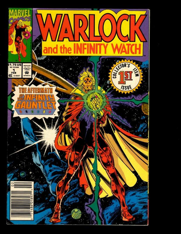 12 Warlock And The Infinity Watch Comics # 1 2 8 9 10 12 13 14 16 17 19 20 EK10