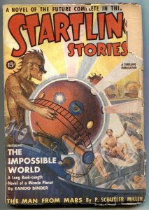 Startling Stories Pulp #2 March 1939- Impossible World G-