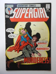 Adventure Comics #405 VG- Condition Cover and 1st 3 wraps detached bottom staple