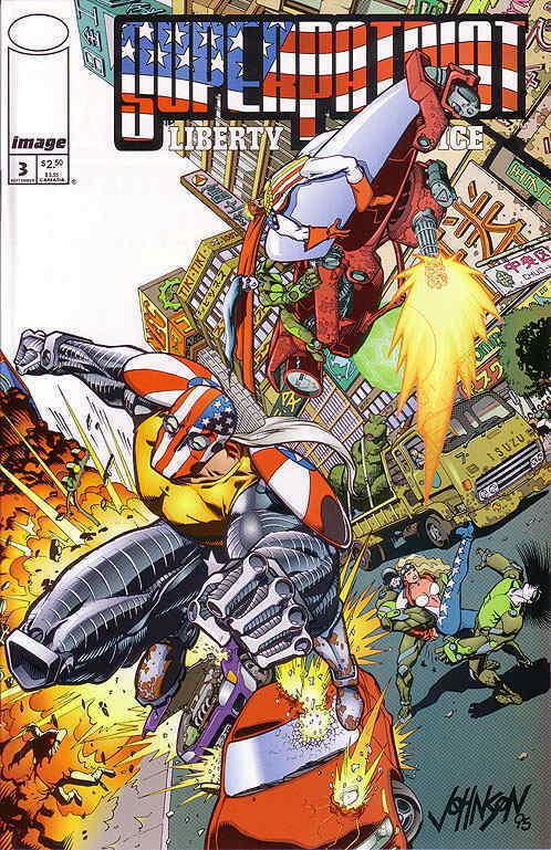 Superpatriot: Liberty & Justice #3 VF/NM; Image | save on shipping - details ins