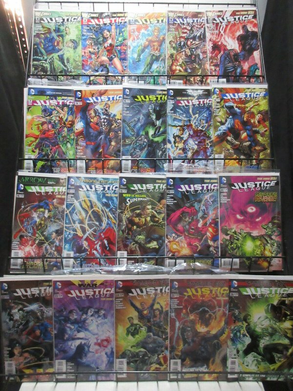 Justice League (DC New 52 2012) #2-42 Lot of 27Diff Geoff Johns Superhero Team