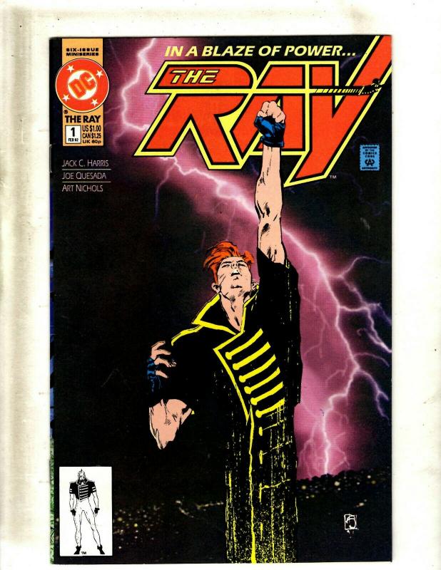 13 DC Comic Books The Ray #1 2 3 + Back In A Blaze #1 2 3 4 5 6 7 8 Ray #0 J397