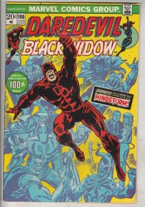 Daredevil #100 (Jun-73) VF High-Grade Daredevil, Black Widow