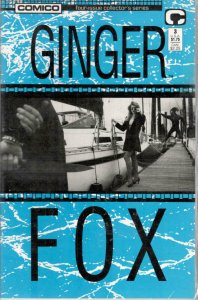 GINGER FOX #3, NM-, Pander Bros., Comico, 1988, more in store
