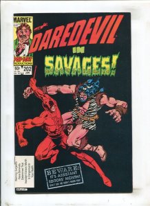 Daredevil #202 - Direct Edition (8.5/9.0) 1984