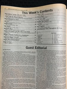 1995 COMICS BUYERS GUIDE Newspaper #1110 FN 6.0 Knightmare / Jack the Ripper