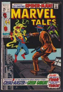 Marvel Tales #21 Spider-man VG/FN 5.0 Marvel Comic - Jul 1969